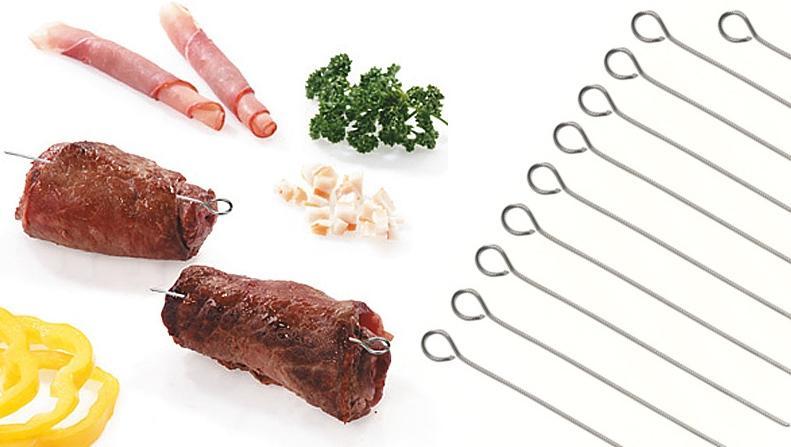 GEFU - VOLTE Meat Roll Skewers, Pack of 10 - GF11100