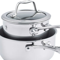 HENCKELS - 10 PC Real Clad Stainless Steel Cookware Set - 40250-005