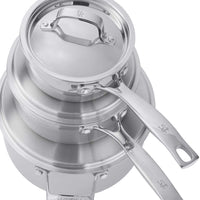 HENCKELS - 10 PC Real Clad Tri Ply Cookware Set - 40870-004