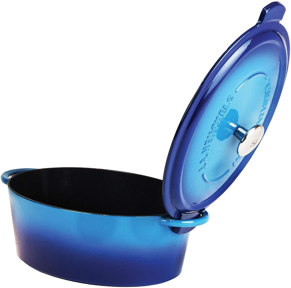 HENCKELS - 4.2 L Cast Iron French Oven Blue - 13120-004