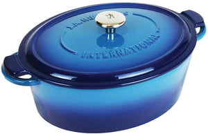HENCKELS - 4.2 L Cast Iron French Oven Blue - 13120-004