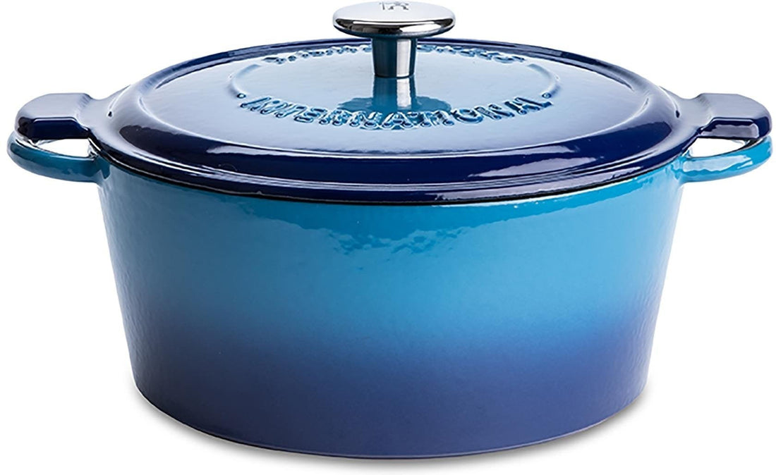 HENCKELS - 5.25L Cast Iron French Oven Blue - 13120-007