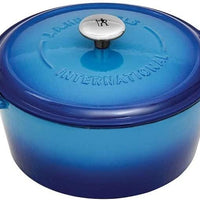 HENCKELS - 5.25L Cast Iron French Oven Blue - 13120-007