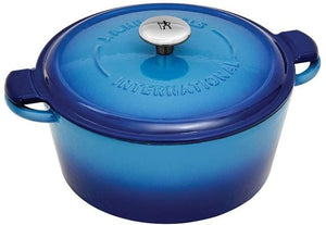 HENCKELS - 5.25L Cast Iron French Oven Blue - 13120-007