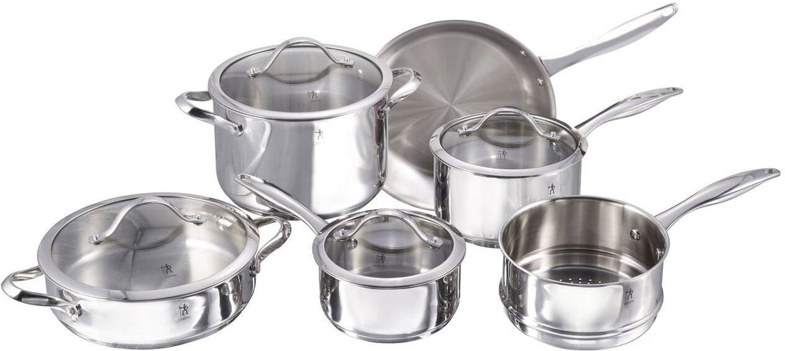HENCKELS - Aragon 10 PC Cookware Set - 40770-003