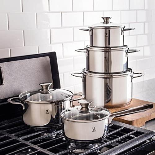 HENCKELS - Biarritz 10 PC Cookware Set - 40529-001