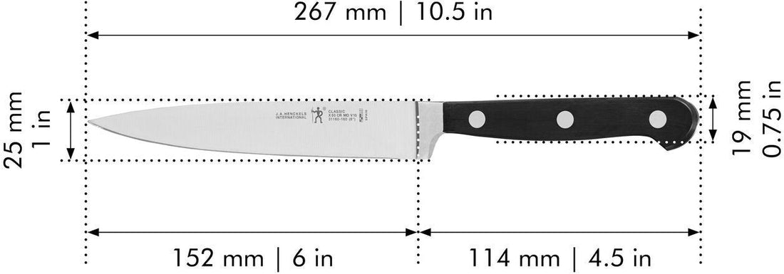 HENCKELS - Classic 6" Utility Knife 152mm - 31160-160