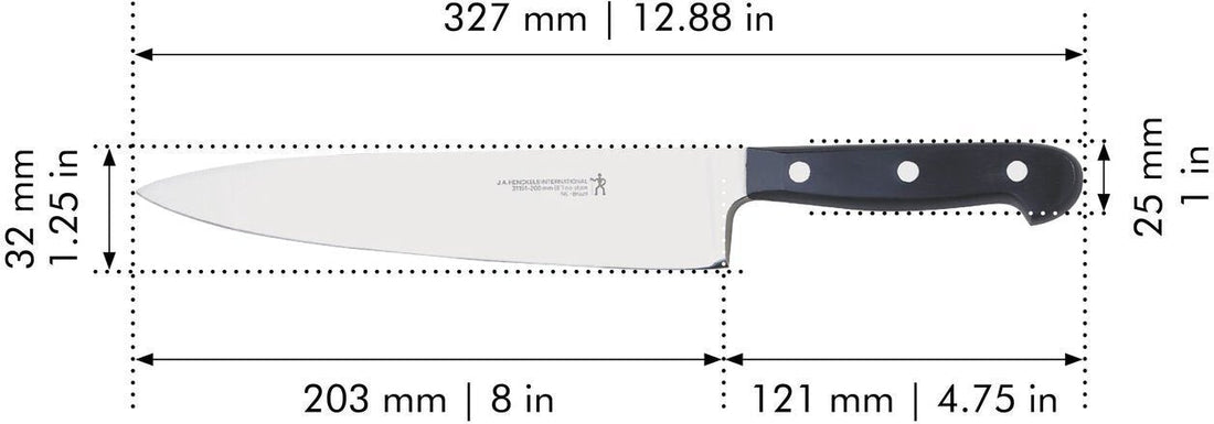 HENCKELS - Classic 8" Chef's Knife 203mm - 31161-200