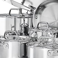 HENCKELS - Classic Clad Elite 10 PC Cookware Set - 40870-001