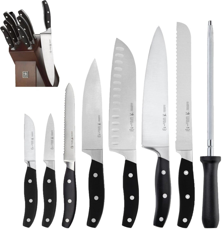 HENCKELS - Contour 9 PC Knife Block Set - 13854-000