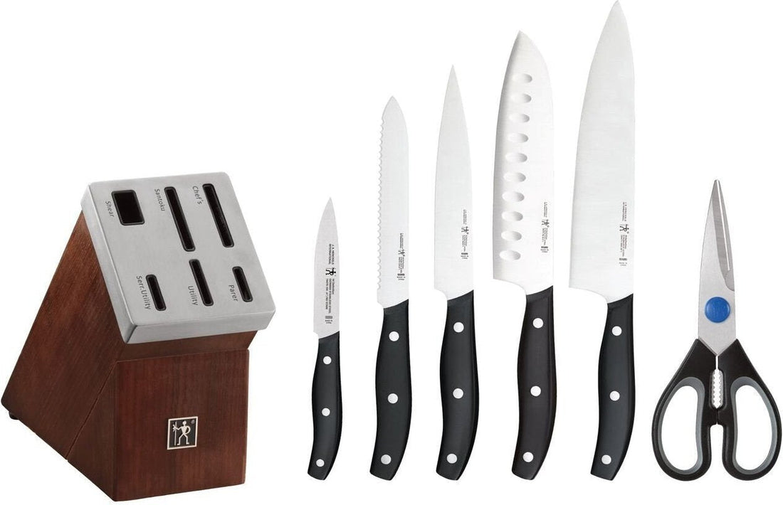 HENCKELS - Definition 7 PC Self-Sharpening Knife Block Set - 19485-007