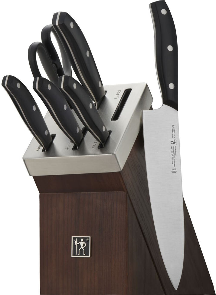 HENCKELS - Definition 7 PC Self-Sharpening Knife Block Set - 19485-007