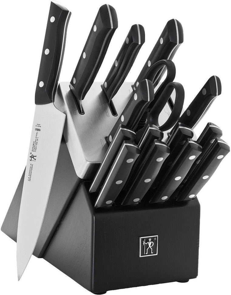 HENCKELS - Dynamic 16 PC Self-Sharpening Knife Block Set - 17555-216