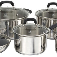 HENCKELS - Elements 10 PC Cookware Set - 70001-000