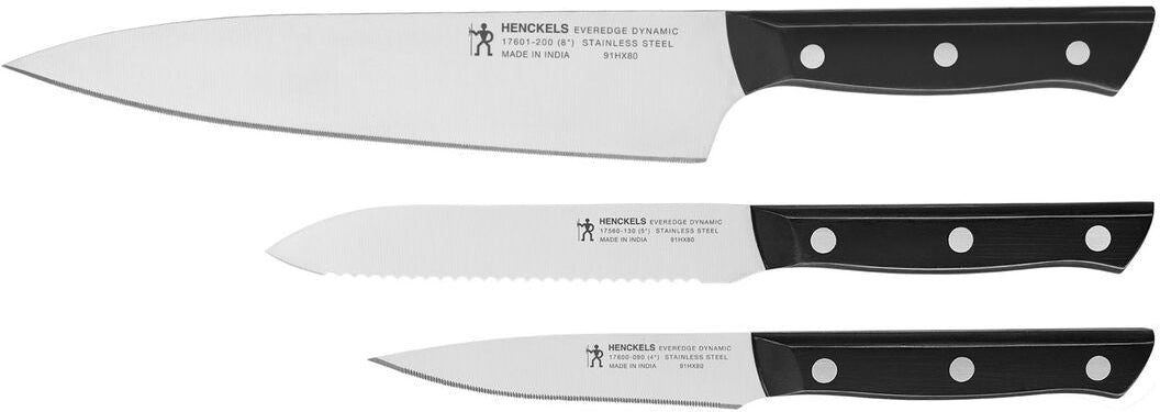 HENCKELS - Everedge Dynamic 3 PC Knife Set - 17611-003
