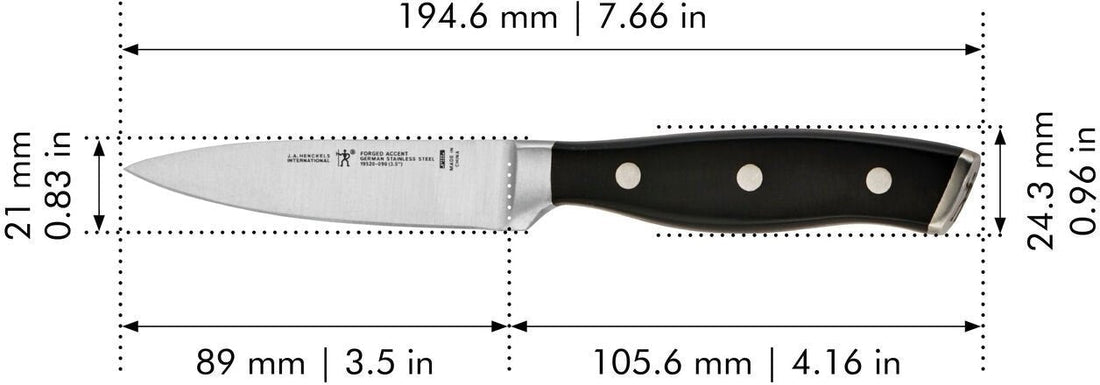 HENCKELS - Forged Accent 3.5" Paring Knife - 19520-091