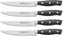 HENCKELS - Forged Accent 4 PC Steak Knife Set with Black Handle - 19549-004