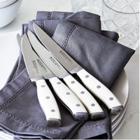 HENCKELS - Forged Accent 4 PC Steak Knife Set with White Handle - 19548-004