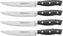 HENCKELS - Forged Accent 4 PC Steak Knife Set with Black Handle - 19549-004