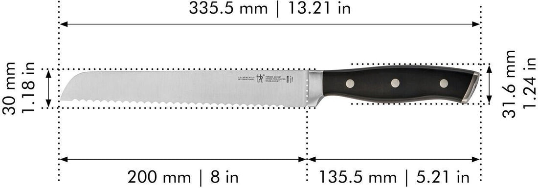 HENCKELS - Forged Accent 8" Bread Knife - 19526-201