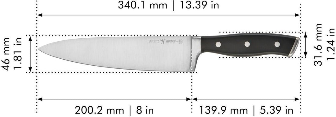 HENCKELS - Forged Accent 8" Chef's Knife - 19521-201