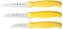 HENCKELS - Kitchen Elements 3 PC Paring Knife Set Yellow - 11214-004