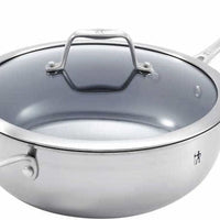 HENCKELS - Real Clad Stainless Steel Non-Stick Perfect Pan - 40251-261