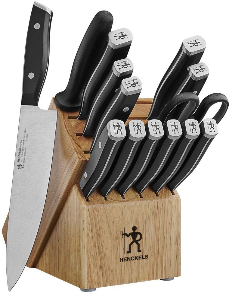 HENCKELS - Refined 15 PC Knife Block Set - 17320-215
