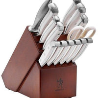 HENCKELS - Statement 15 PC Knife Block Set White - 15270-015