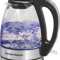 Hamilton Beach - 1 L Compact Glass Kettle - 40930C