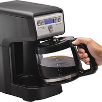 Hamilton Beach - 12 Cup Compact Programmable Coffee Maker - 46200C