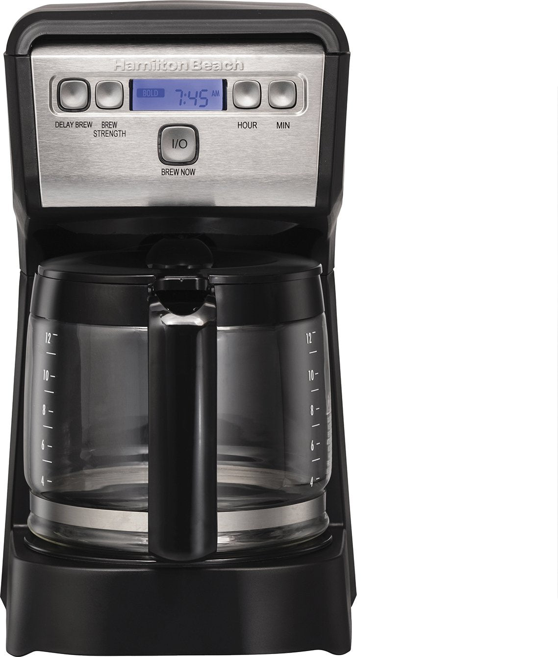Hamilton Beach - 12 Cup Compact Programmable Coffee Maker - 46200C - DISCONTINUED