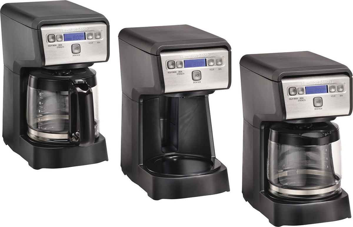 Hamilton Beach - 12 Cup Compact Programmable Coffee Maker - 46200C - DISCONTINUED