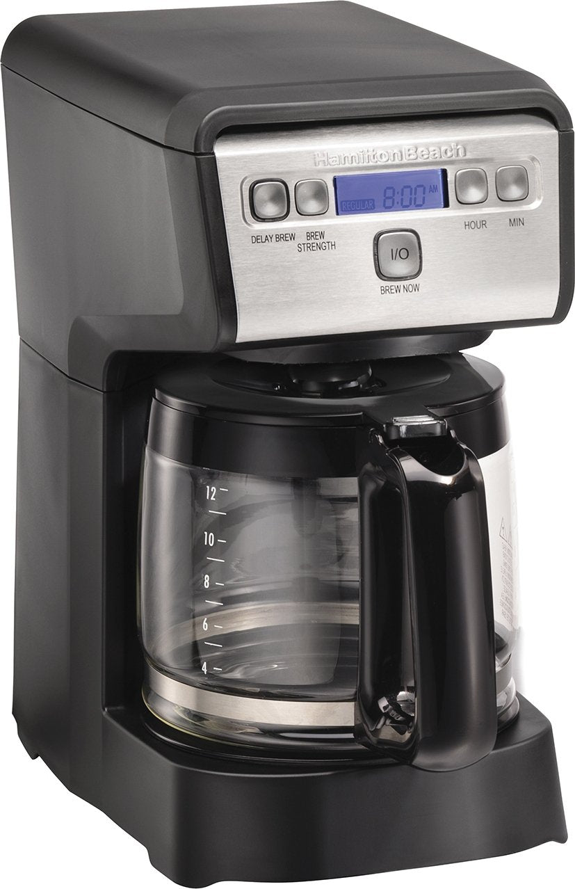 Hamilton Beach - 12 Cup Compact Programmable Coffee Maker - 46200C