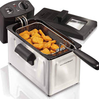Hamilton Beach - 12 Cup Oil Capacity Deep Fryer with Digital Timer - 35033C