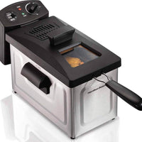 Hamilton Beach - 12 Cup Oil Capacity Deep Fryer with Digital Timer - 35033C