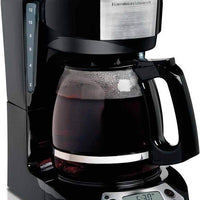 Hamilton Beach - 12 Cup Programmable Coffee Maker with Clock - 49615C
