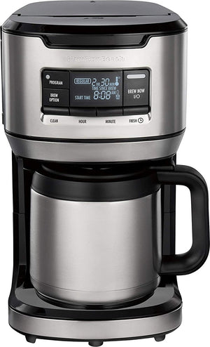 Hamilton Beach - 12 Cup Programmable Front-Fill Coffee Maker with Thermal Carafe - 46391