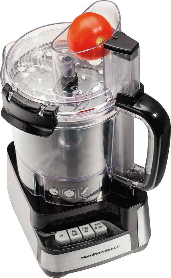 Hamilton Beach - 12 Cup Stack & Snap Food Processor with Big Mouth - 70725C
