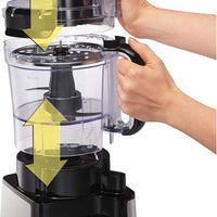 Hamilton Beach - 12 Cup Stack & Snap Food Processor with Big Mouth - 70725C