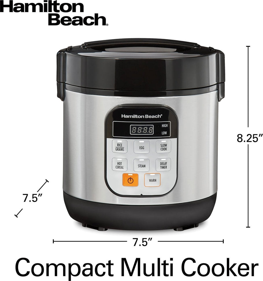 Hamilton Beach - 1.5 QT Compact Multi-Cooker - 37524