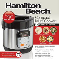 Hamilton Beach - 1.5 QT Compact Multi-Cooker - 37524 - DISCONTINUED