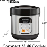 Hamilton Beach - 1.5 QT Compact Multi-Cooker - 37524 - DISCONTINUED
