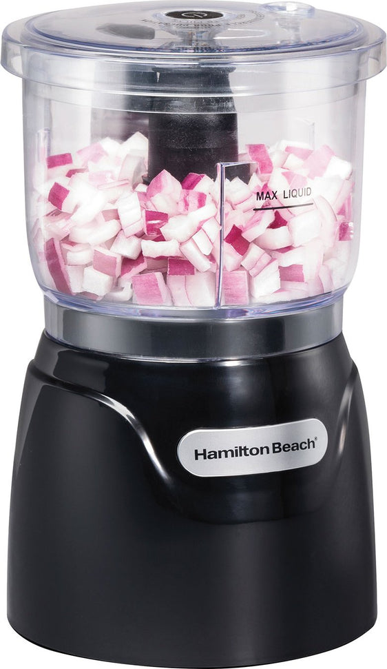 Hamilton Beach - 3 Cup Stack & Press Chopper - 72850