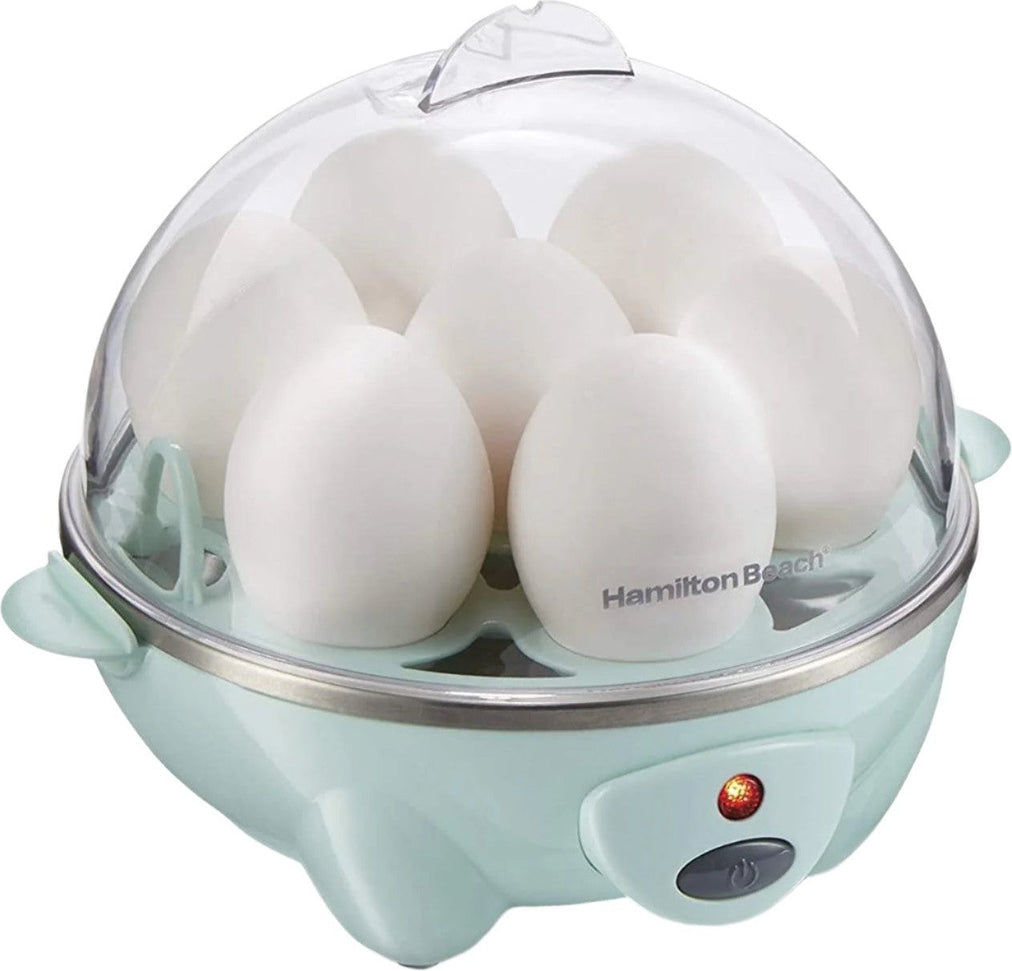 Hamilton Beach - 3-in-1 Egg Cooker with 7 Egg Capacity Mint - 25504