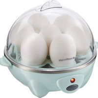 Hamilton Beach - 3-in-1 Egg Cooker with 7 Egg Capacity Mint - 25504