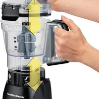 Hamilton Beach - 4 Cup Stack & Snap Compact Food Processor with Blending - 70510