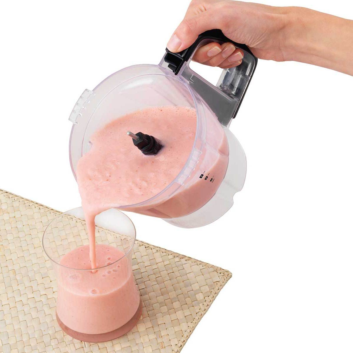 Hamilton Beach - 4 Cup Stack & Snap Compact Food Processor with Blending - 70510