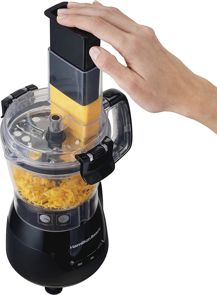 Hamilton Beach - 4 Cup Stack & Snap Compact Food Processor with Blending - 70510