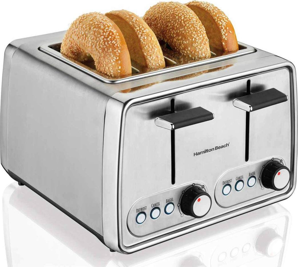 Hamilton Beach - 4 Slice Modern Chrome Toaster - 24791C